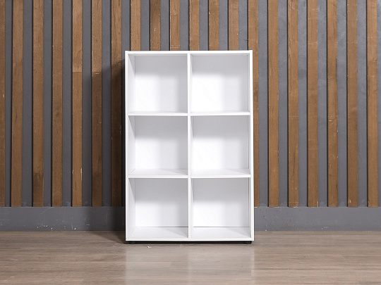 Шкаф-стеллаж для документов ЛДСП Белый