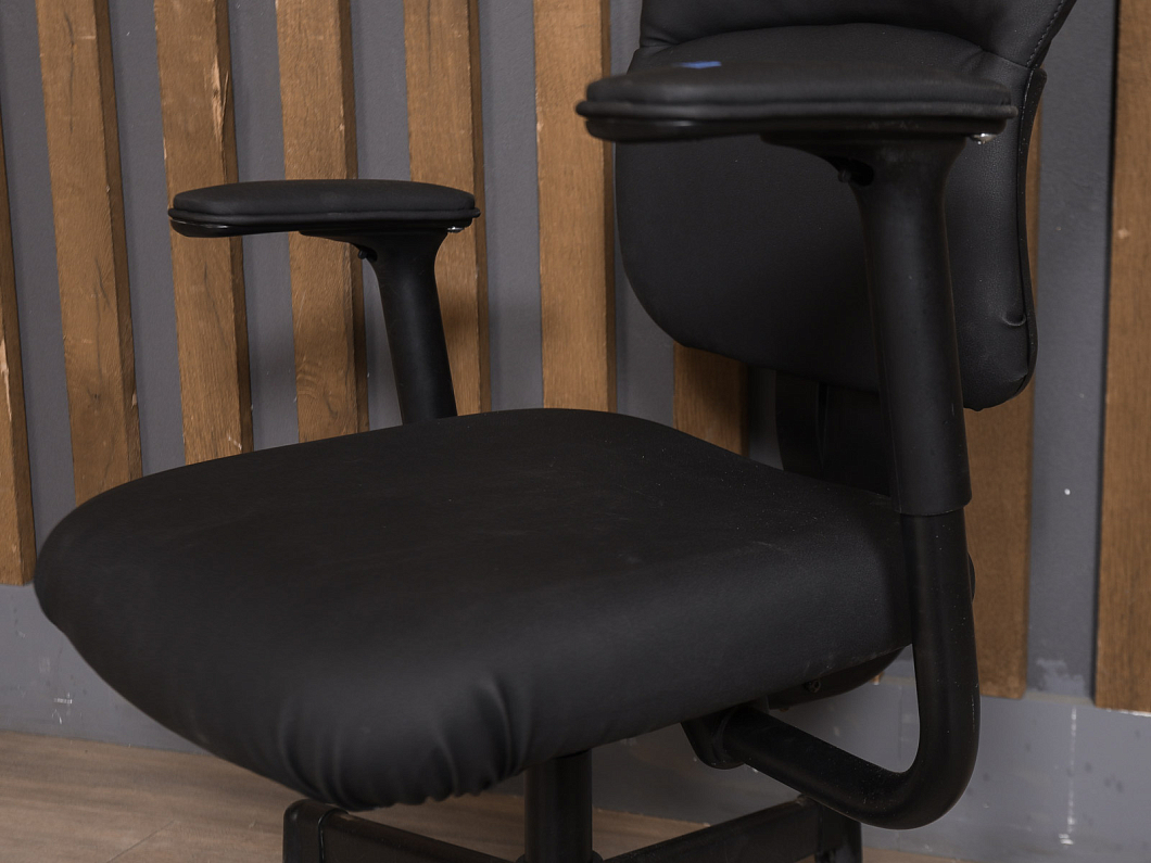 Офисное кресло Искусственная кожа Чёрный (КПЭЧ2-241125)