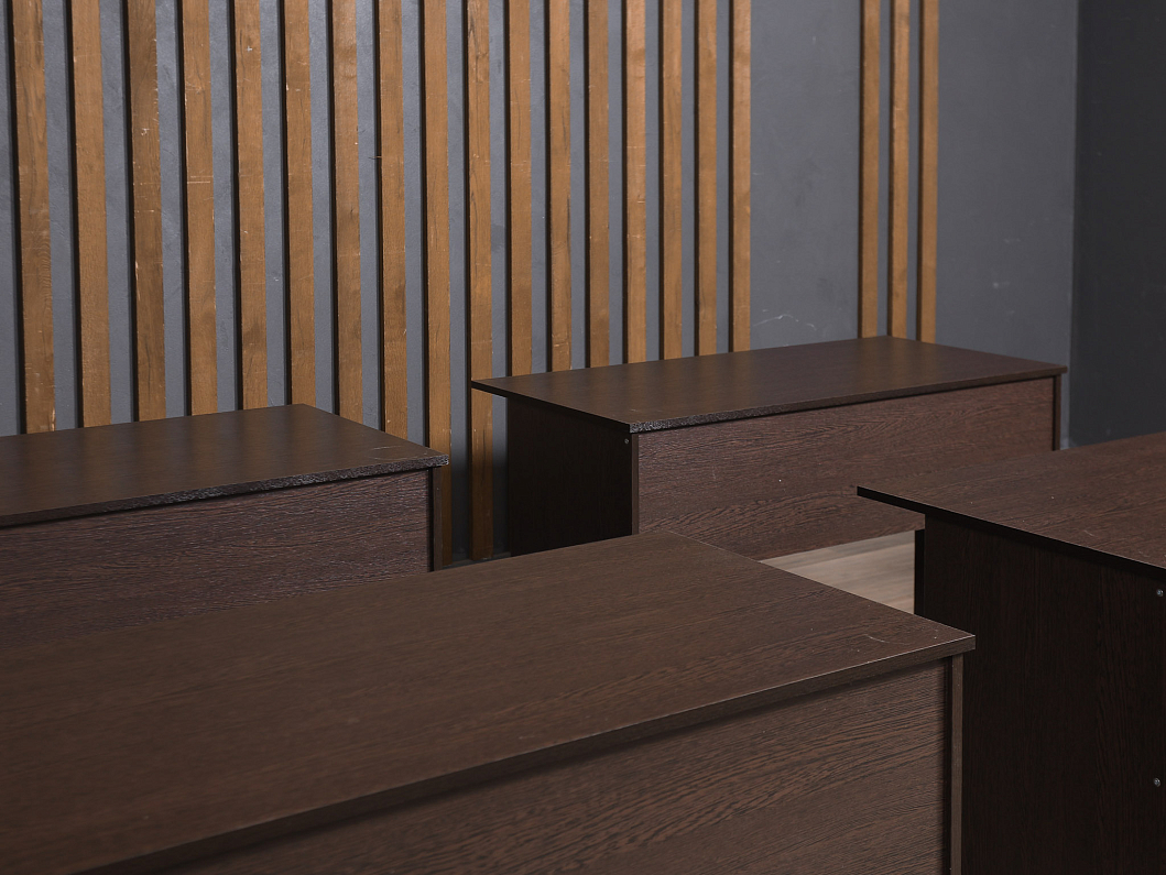 Стол прямоугольный ЛДСП Венге Россия (СПВГ-12060)