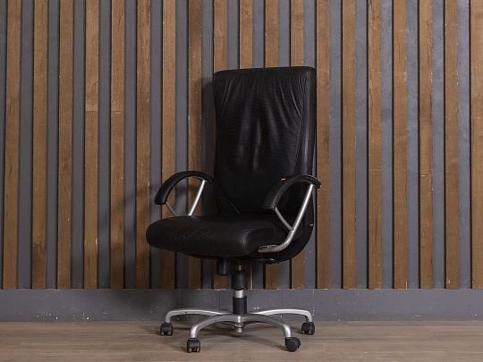 Кресло руководителя Искусственная кожа Чёрный