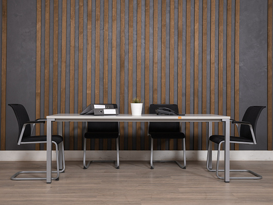 Стол для переговоров Steelcase Tenaro ЛДСП Серый США