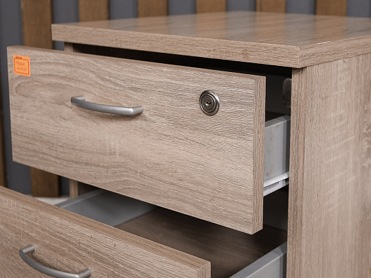 Тумба подкатная ДСП Ясень шимо Россия