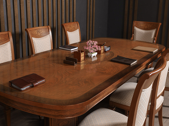 Стол для переговоров Vicente Zaragoza Royal Массив Ольха Испания