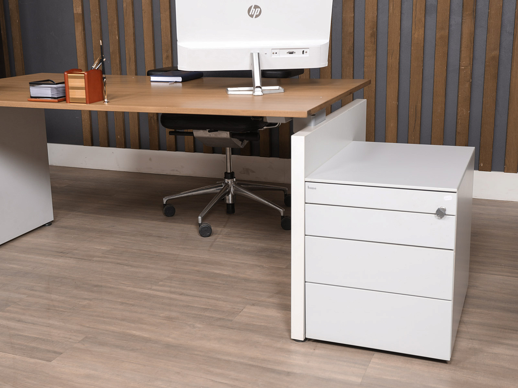 Стол руководителя Bene ЛДСП Ольха Австрия (СРОХБ-070770)