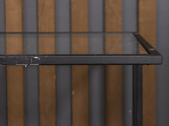 Журнальный столик Стекло Чёрный