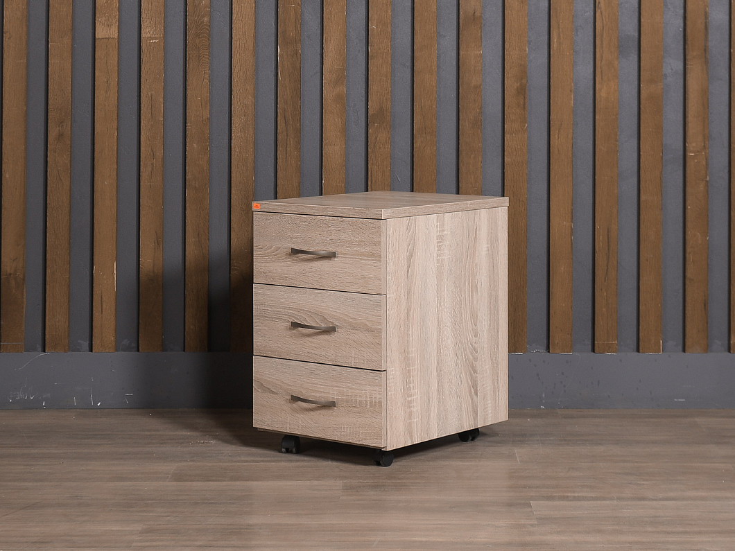 Тумба подкатная ЛДСП Дуб (ТВД-261025) Тумба подкатная ЛДСП Дуб (ТВД-261025)