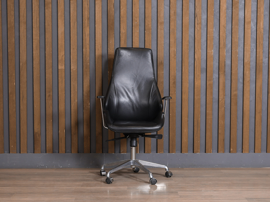 Кресло руководителя Искусственная кожа Чёрный (КРКЧ1-251225)