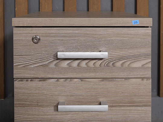 Тумба подкатная ЛДСП Ясень шимо