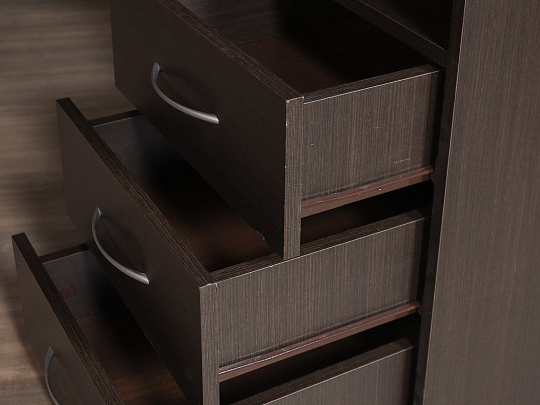 Стол с тумбой ЛДСП Венге