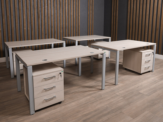 Стол с тумбой ЛДСП Бук