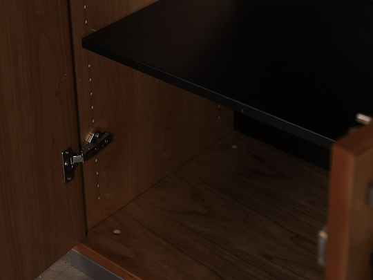 Тумба под оргтехнику ЛДСП Ольха