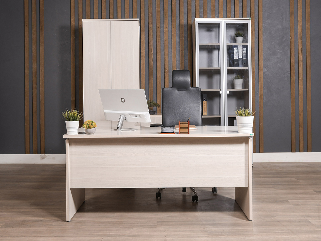 Кабинет руководителя Экспро Vasanta ЛДСП Дуб Россия (КРД-300825)