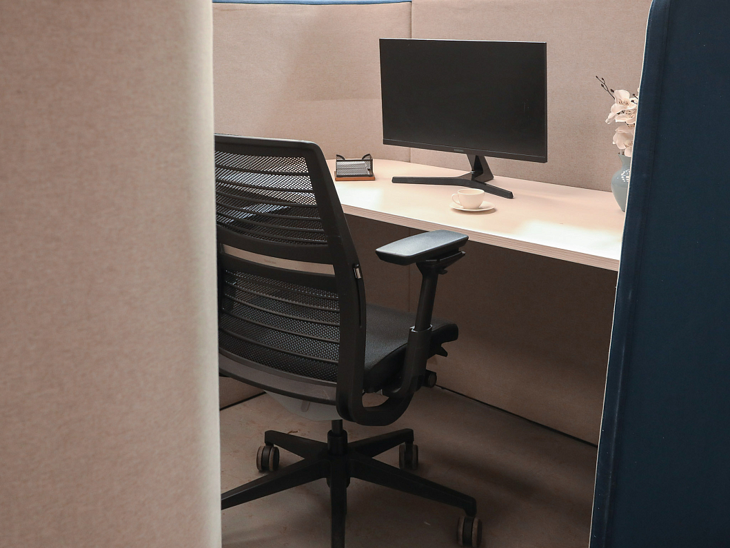 Комплект офисной мебели ToForm WORKSPACE ЛДСП Синий Россия (РМ2-270226)
