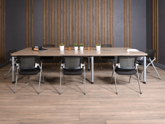 Стол для переговоров ЛДСП Ясень шимо