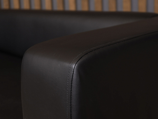 Диван БОН Искусственная кожа Чёрный Россия