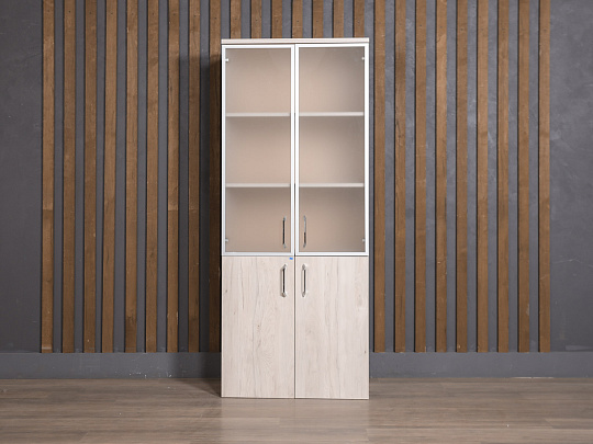 Шкаф для документов ONIX ЛДСП Дуб Россия