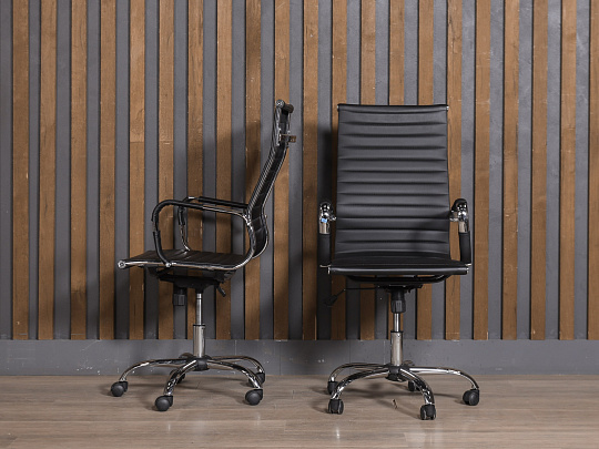 Офисное кресло Harman New Искусственная кожа Чёрный Китай