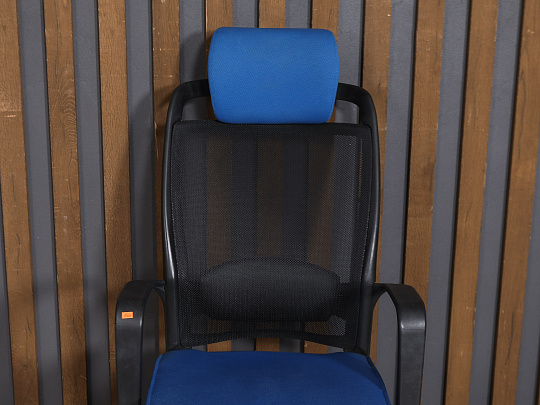 Кресло руководителя Ткань Синий