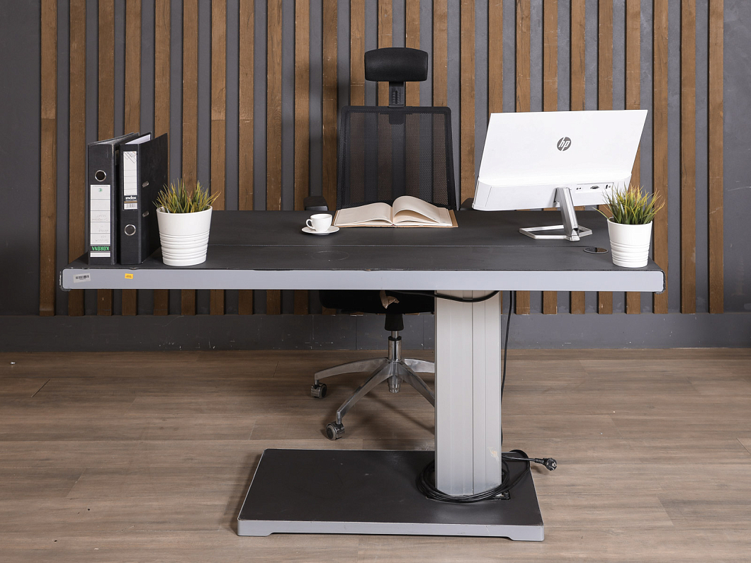 Стол руководителя Металл Серый Импорт (СРПСР-030330)