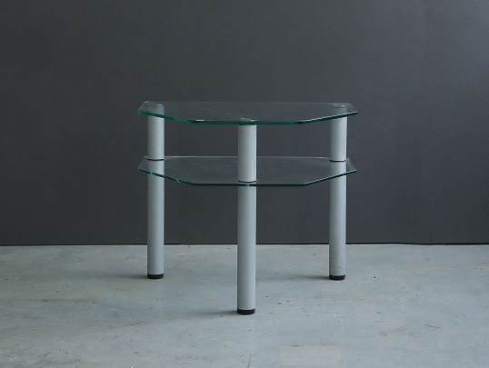 Журнальный столик Стекло Серый