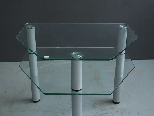 Журнальный столик Стекло Серый