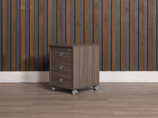 Тумба подкатная ЛДСП Ясень шимо