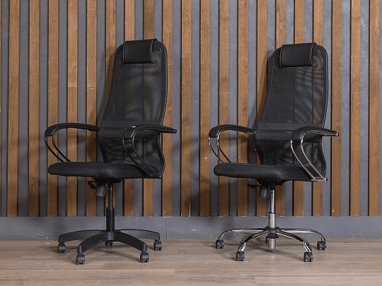 Кресло руководителя Metta Сетка Чёрный