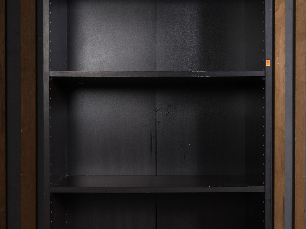 Шкаф-стеллаж для документов IKEA ЛДСП Чёрный Швеция (ШДЧ-301025)