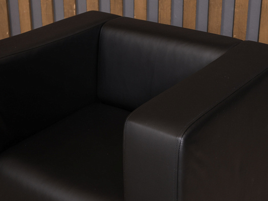 Кресло БОН Искусственная кожа Чёрный Россия