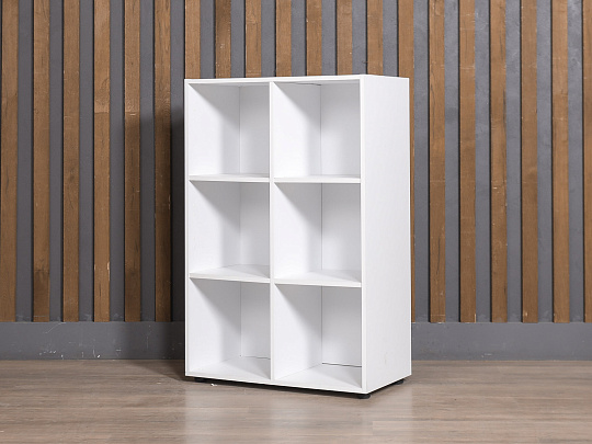 Шкаф-стеллаж для документов ЛДСП Белый