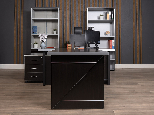 Кабинет руководителя Pointex ZOOM ЛДСП Венге Россия