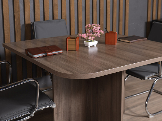 Стол для переговоров ЛДСП Ясень шимо