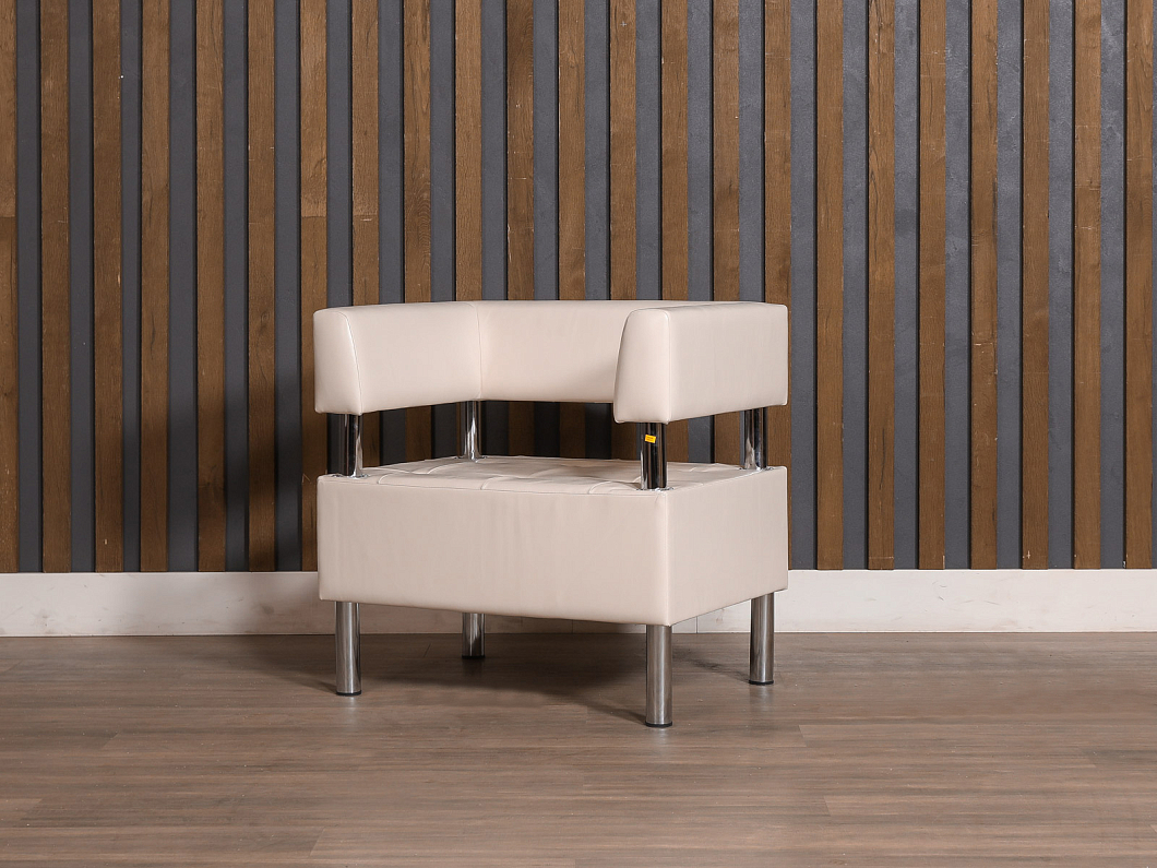 Кресло САНТЬЯГО Искусственная кожа Бежевый Россия (КМЭБЖ-СНТГ)