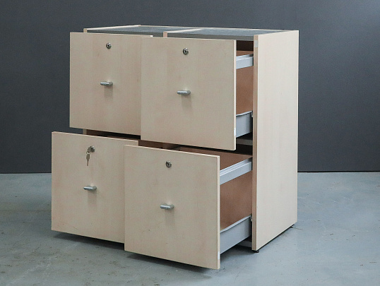 Ячейки для хранения ЛДСП Клен