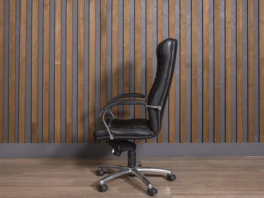 Кресло руководителя Искусственная кожа Чёрный