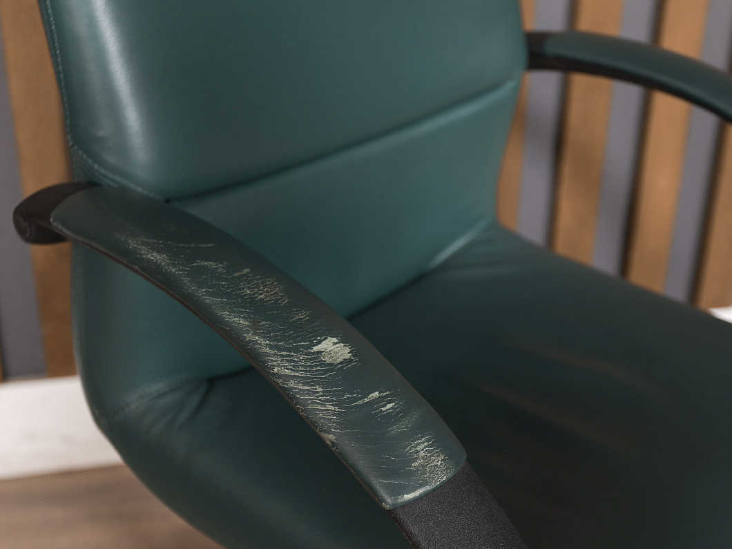 Конференц-кресло Кожа Зелёный Импорт (КФЭЗЛ-090725)