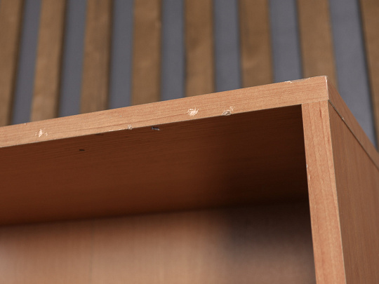 Шкаф-стеллаж для документов ЛДСП Орех