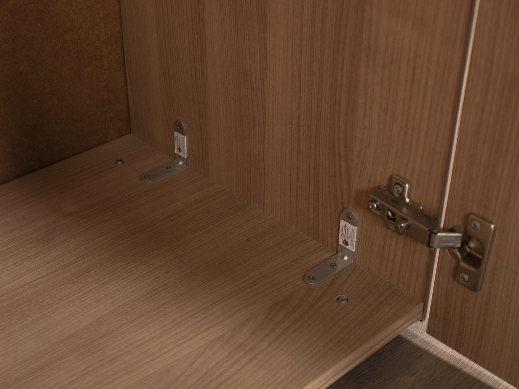 Шкаф для документов ЛДСП Ясень шимо (ШДЯШ-081025)