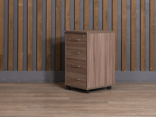 Тумба подкатная ЛДСП Ясень шимо