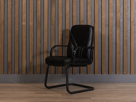 Конференц-кресло Искусственная кожа Чёрный