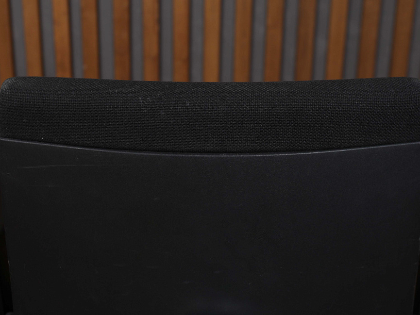 Кресло на колесах для персонала Black dot Sedus Ткань Чёрный Германия (КПЧ1-121223)