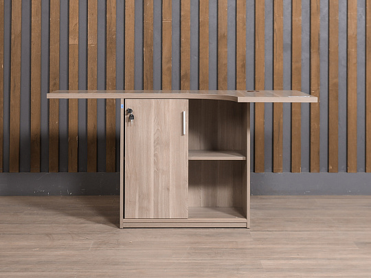 Тумба под оргтехнику ЛДСП Ясень шимо