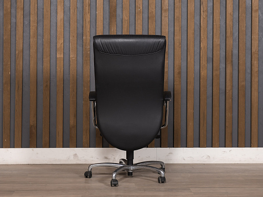 Кресло руководителя Кожа Чёрный Италия