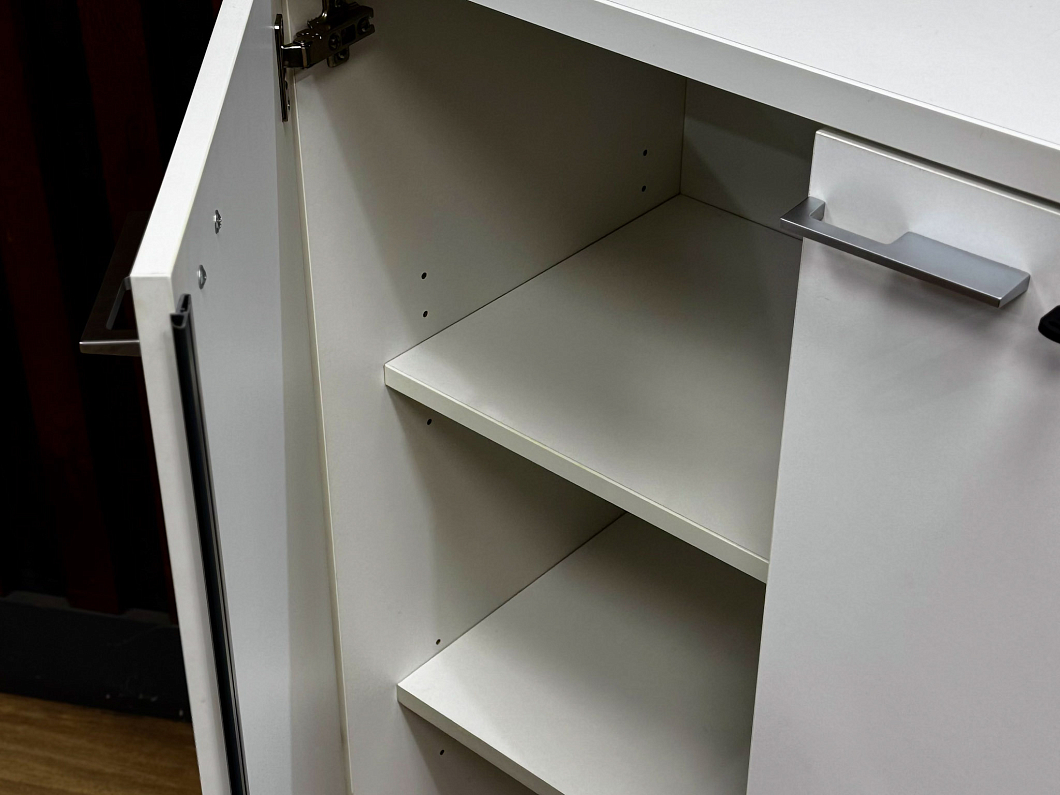 Шкаф для документов ЛДСП Белый (ШДБ-281225)