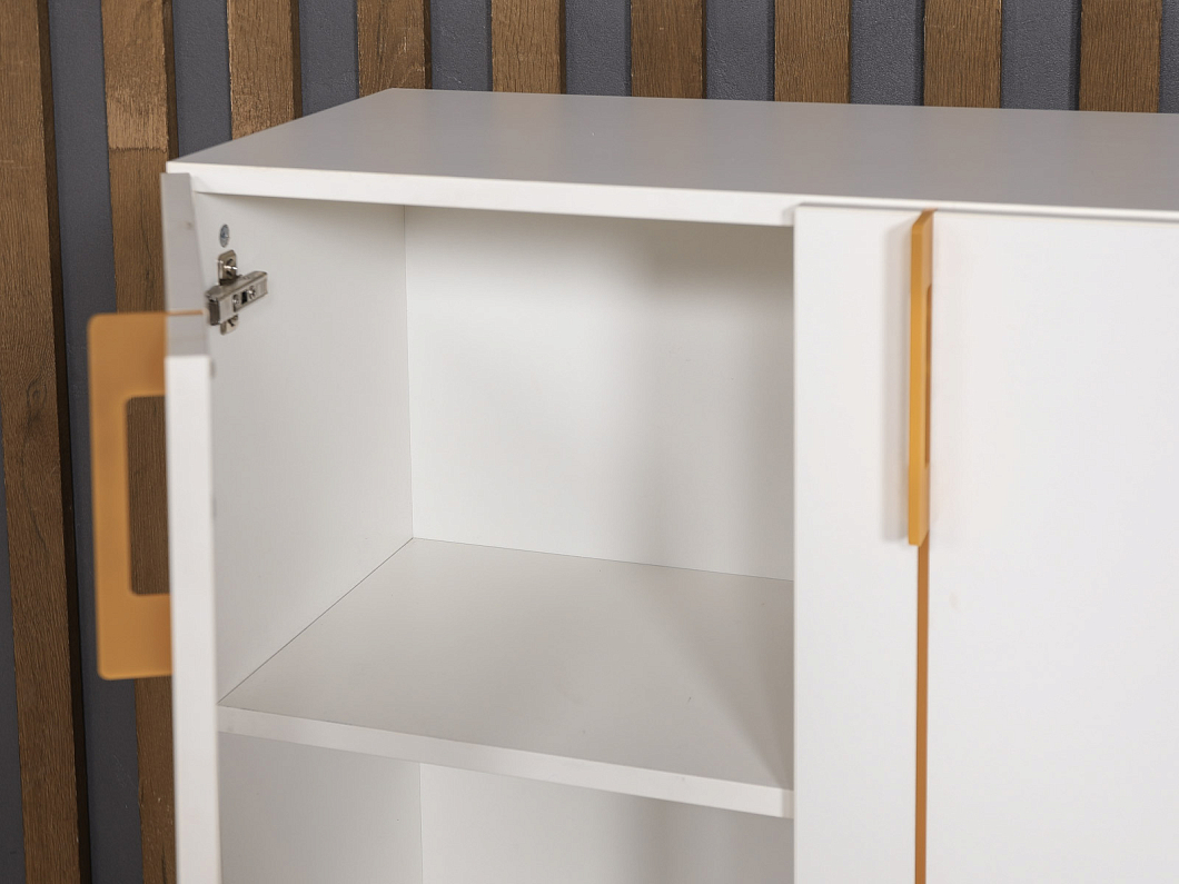 Шкаф для документов Narbutas NOVA LINE ЛДСП Белый Литва (ТОБ1-110825)