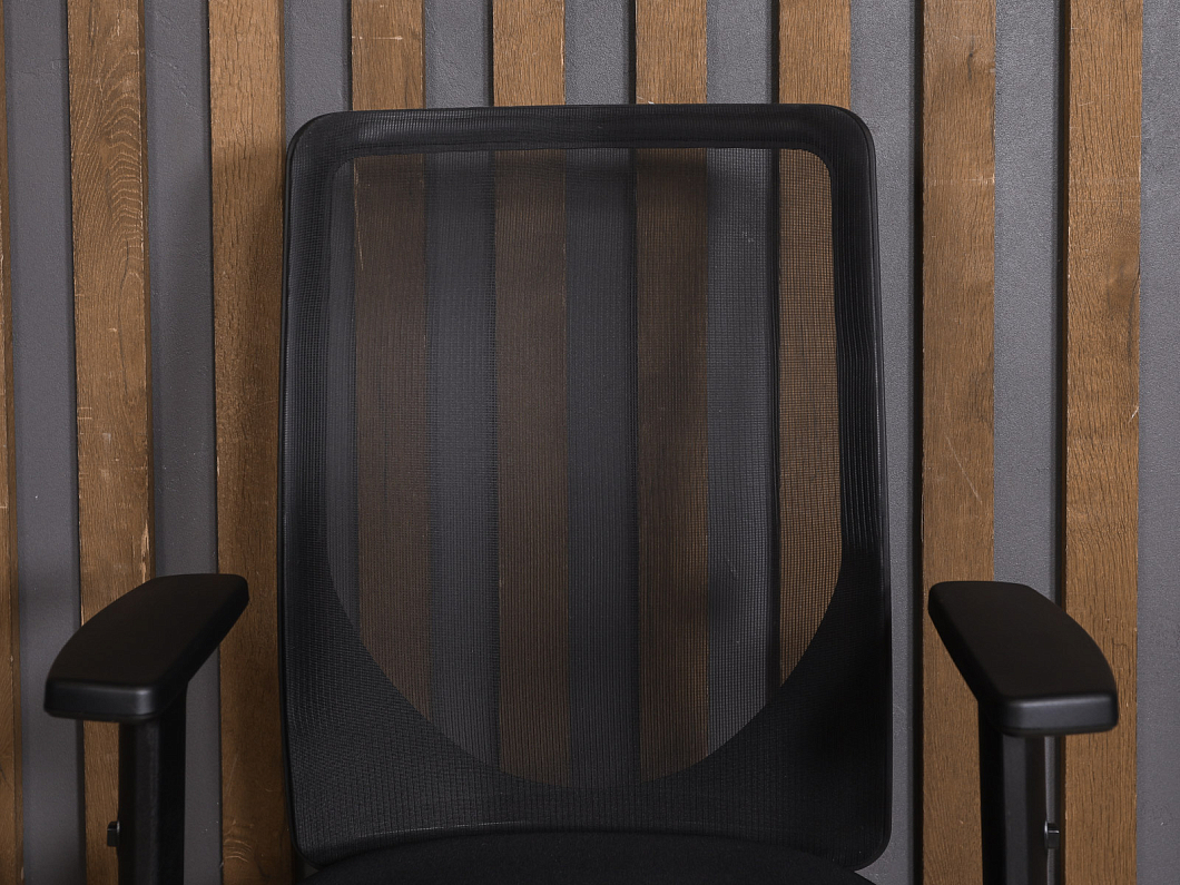 Офисное кресло ELICA Ткань Чёрный Италия (КПТЧ-240126)