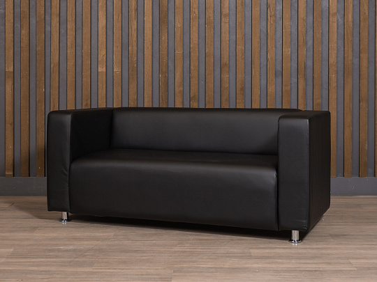 Диван БОН Искусственная кожа Чёрный Россия