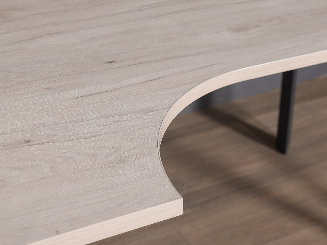 Стол эргономичный ONIX ЛДСП Дуб Россия (СПЭД4-251025)