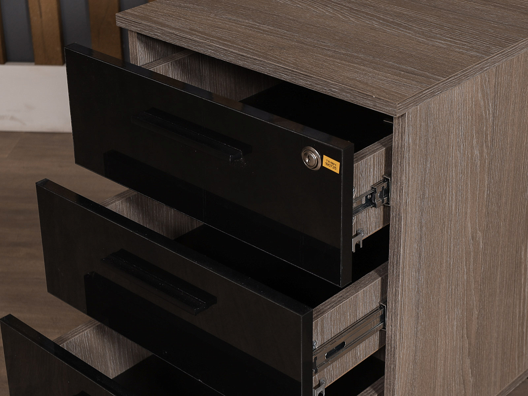 Тумба подкатная ЛДСП Ясень шимо (ТВЯШЧ-190725)