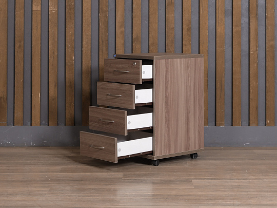 Тумба подкатная ЛДСП Ясень шимо